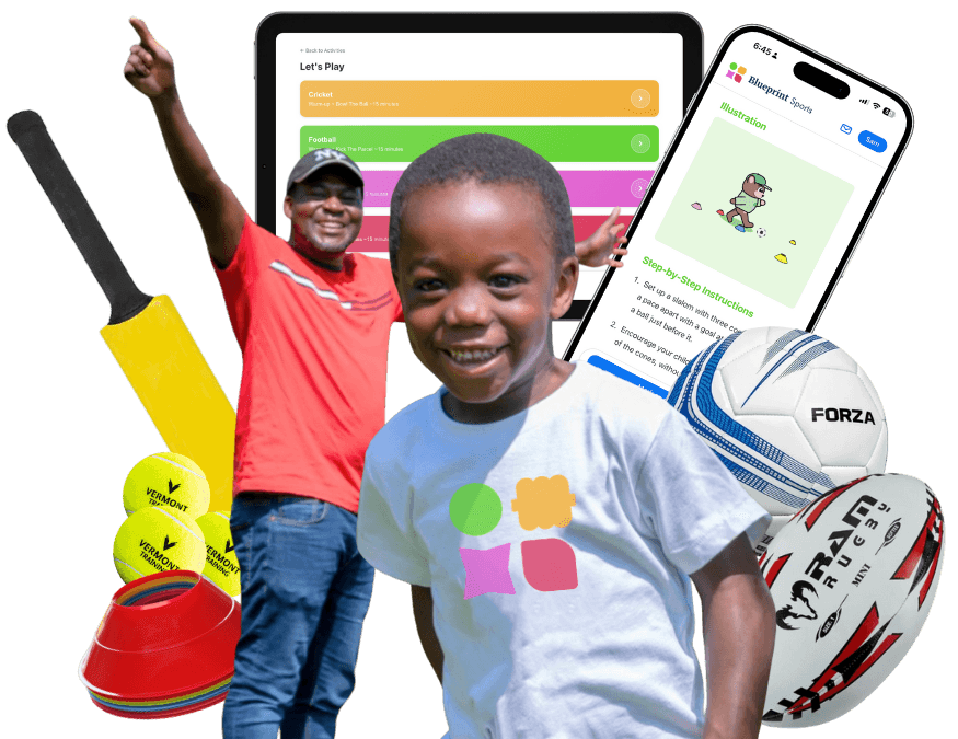 Blueprint Sports - Parent and child playing sports together