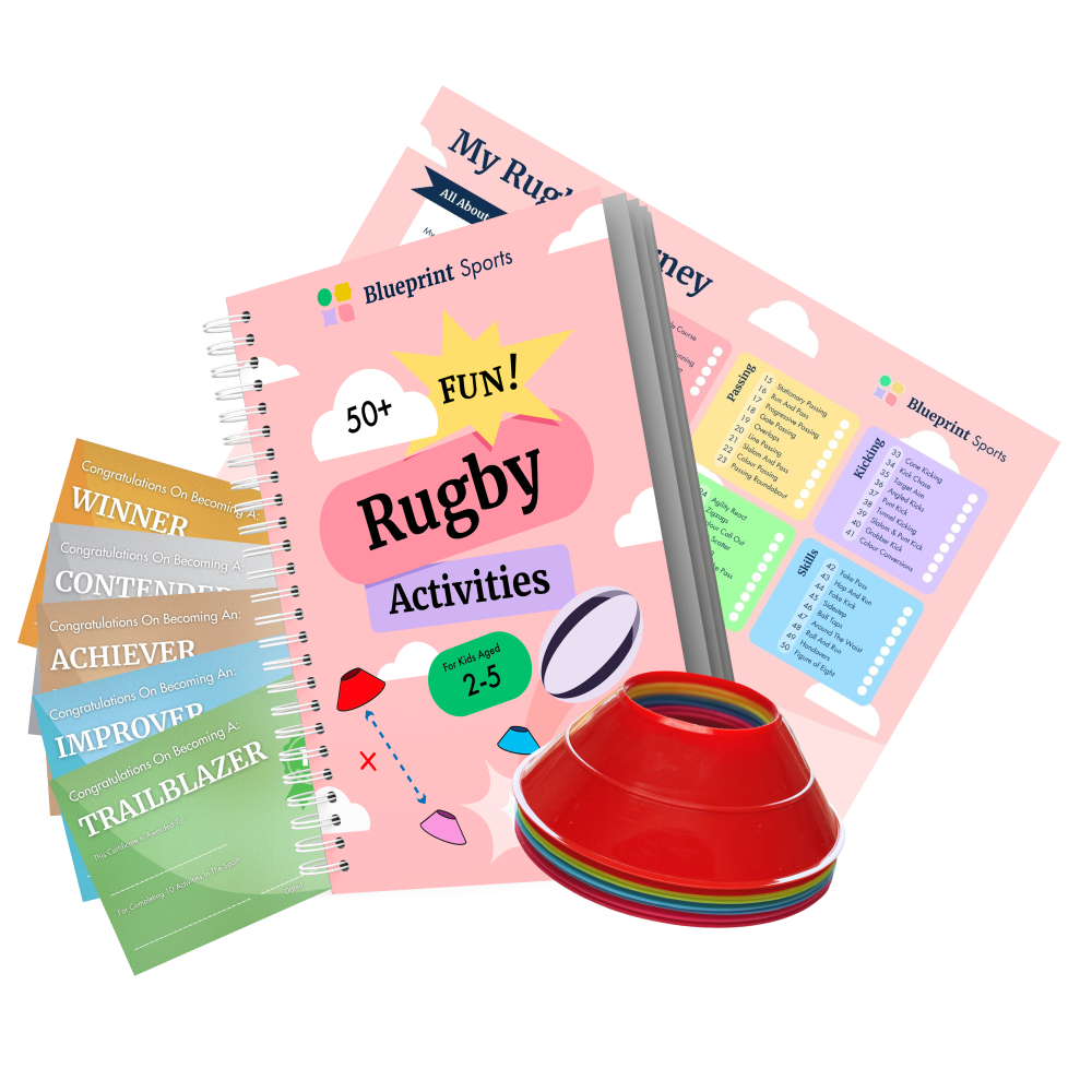 Rugby Home Practice Set For 2 to 5 Year Olds: Standard Set