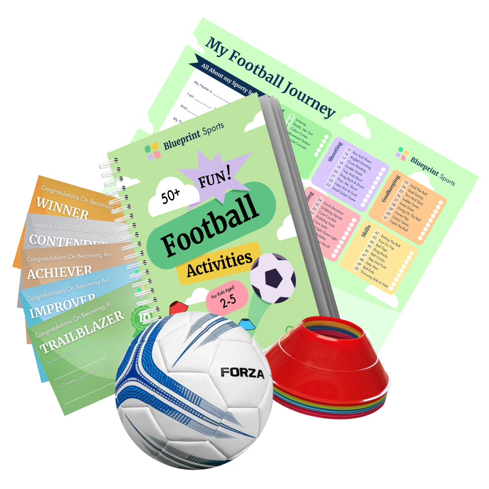Football Home Practice Set For 2 to 5 Year Olds: Complete Set
