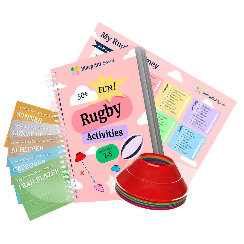 Rugby Home Practice Set For 2 to 5 Year Olds: Standard Set