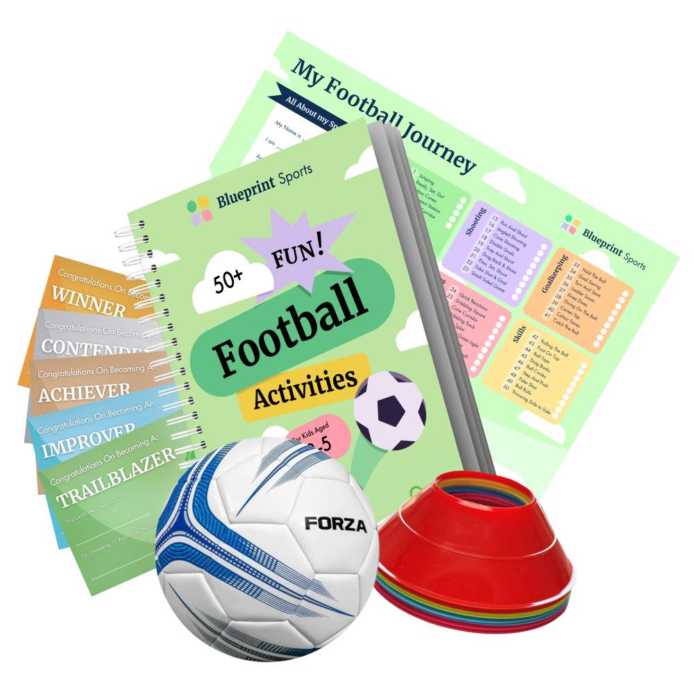 Football Home Practice Set For 2 to 5 Year Olds: Complete Set