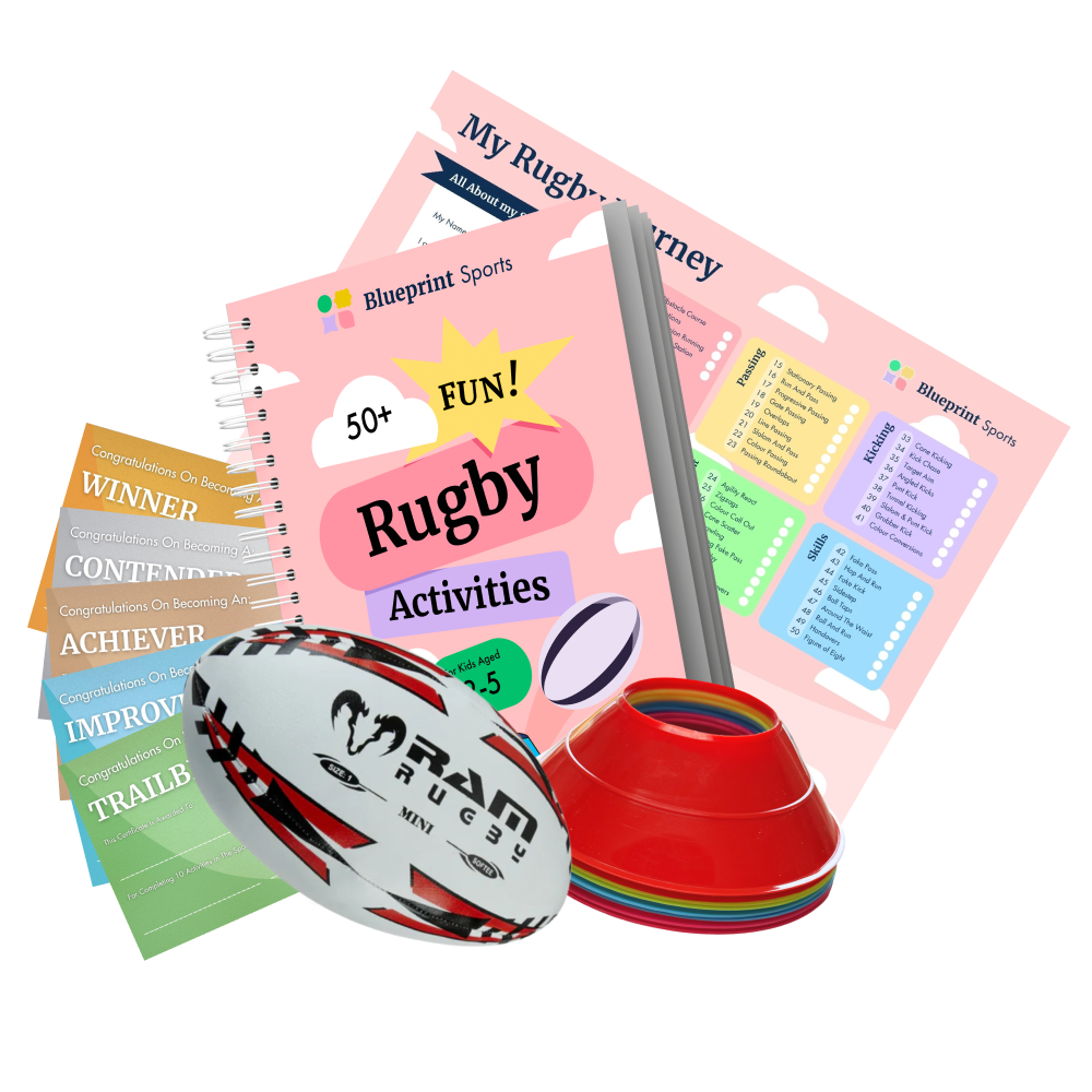 Rugby Home Practice Set For 2 to 5 Year Olds: Complete Set